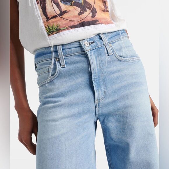 CITIZENS OF HUMANITY Loli mid-rise wide-leg jeans - Picture 6 of 14